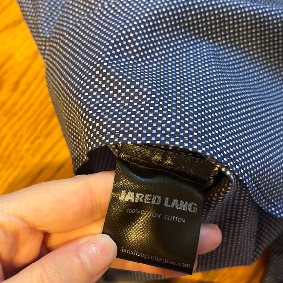 Jared Lang Men’s Blue Button Down Shirt Size S - Picture 5 of 5